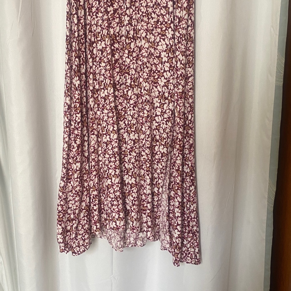 Madewell Ruffled Scoopneck Maxi Dress in Floral NWT - Picture 3 of 6